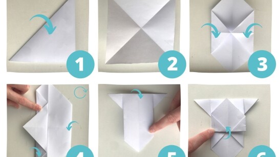 FANTEZII DIN HARTIE  - tehnica origami si tangram